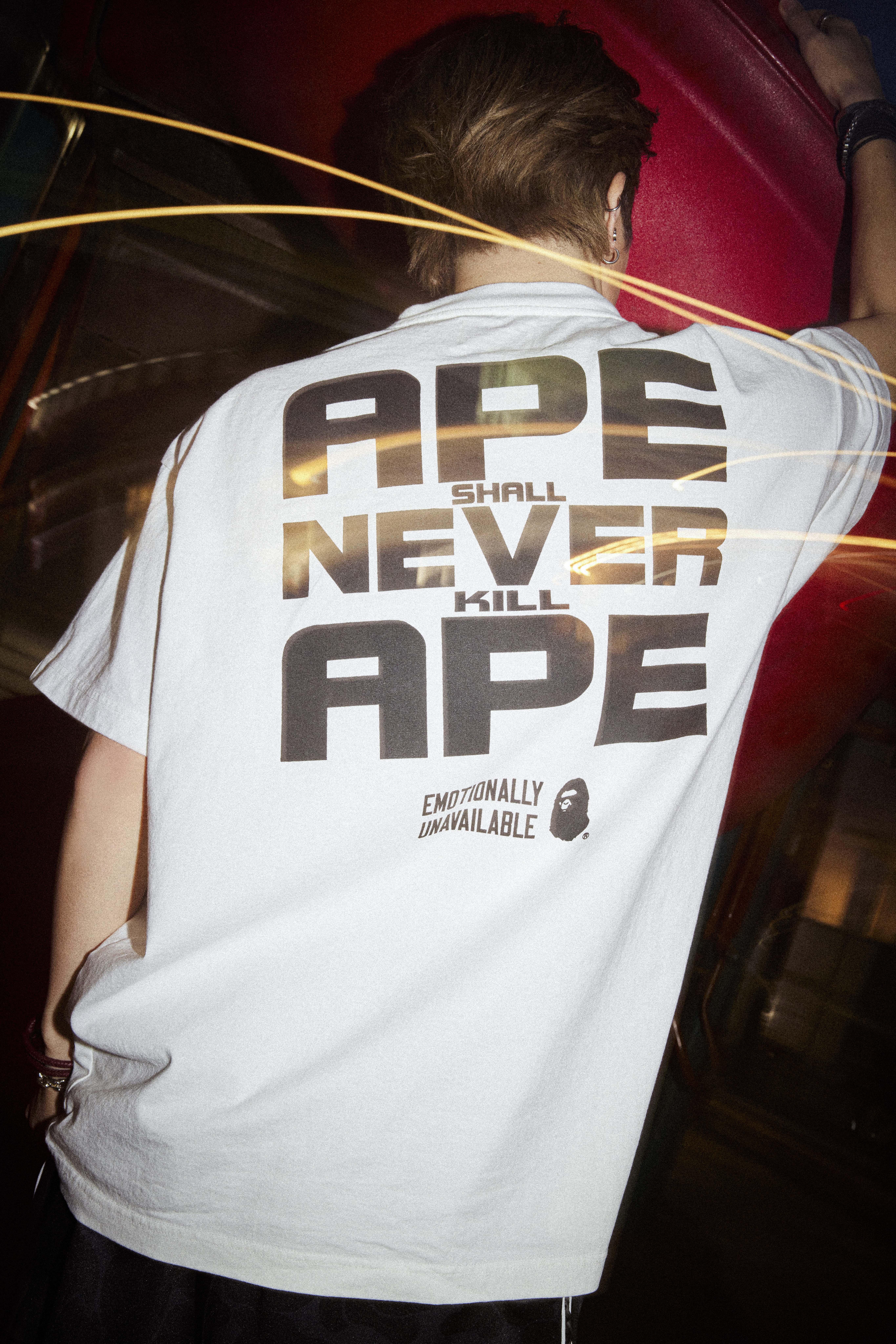 A BATHING APE × EMOTIONALLY UNAVAILABLE