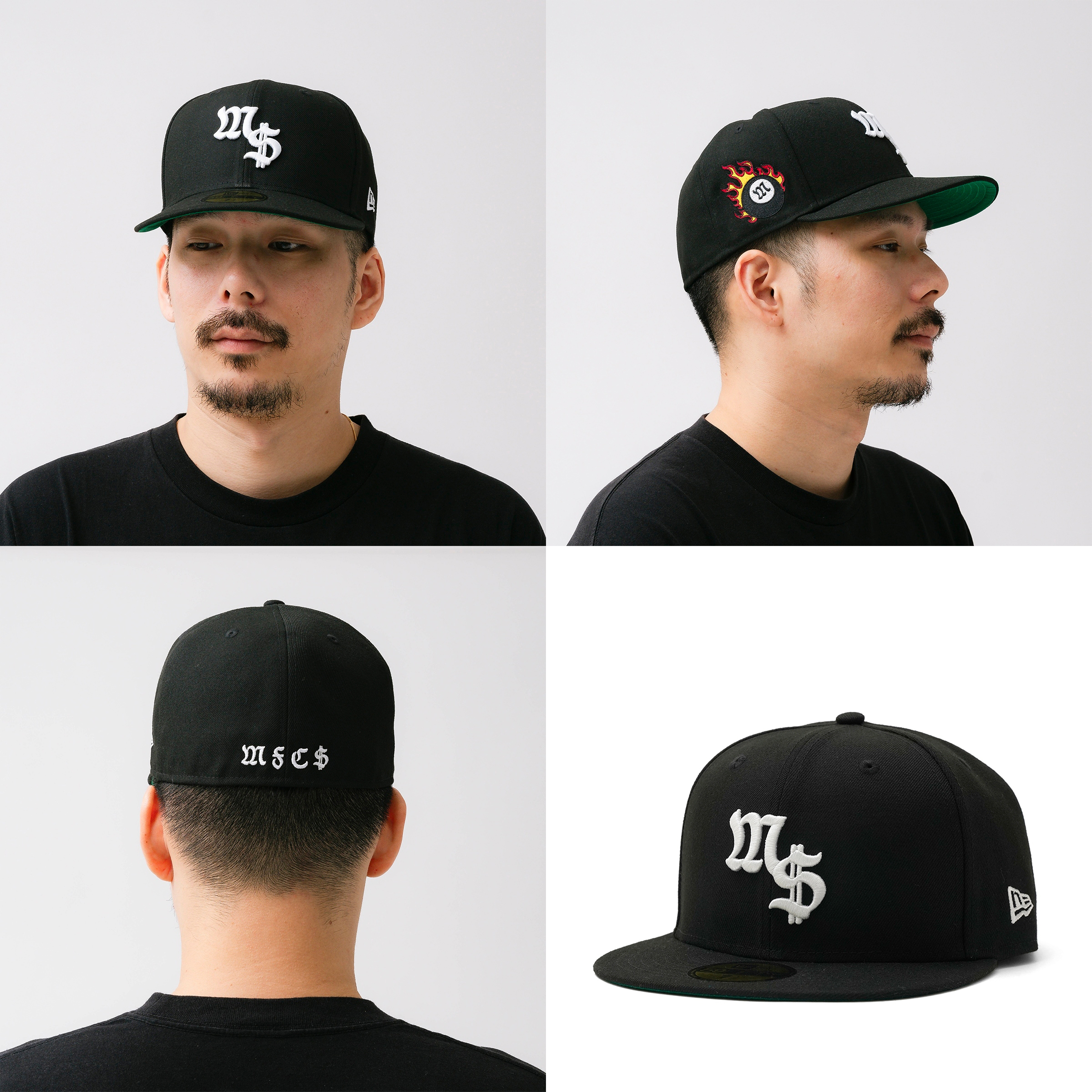 NEW ERA × MFC STORE FLAME BALL CAP