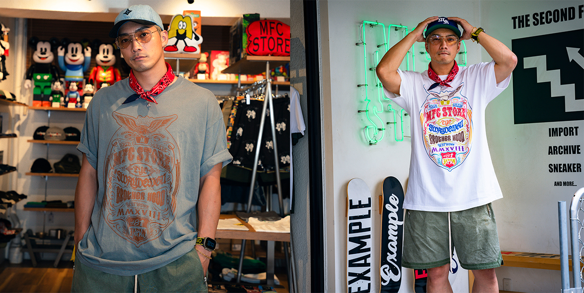 SWAY × MFC STORE 5TH ANNIVERSARY S/S TEE