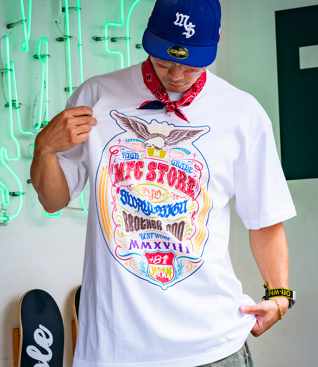 SWAY × MFC STORE 5TH ANNIVERSARY S/S TEE