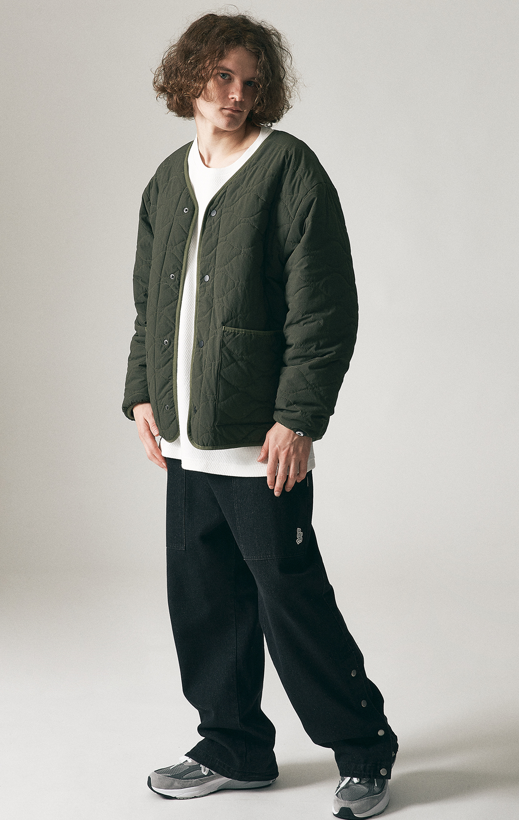 Example スウェットパンツ　Mサイズ　エグザンプル　サイドボタン 2023AW EXAMPLE Vol.2
