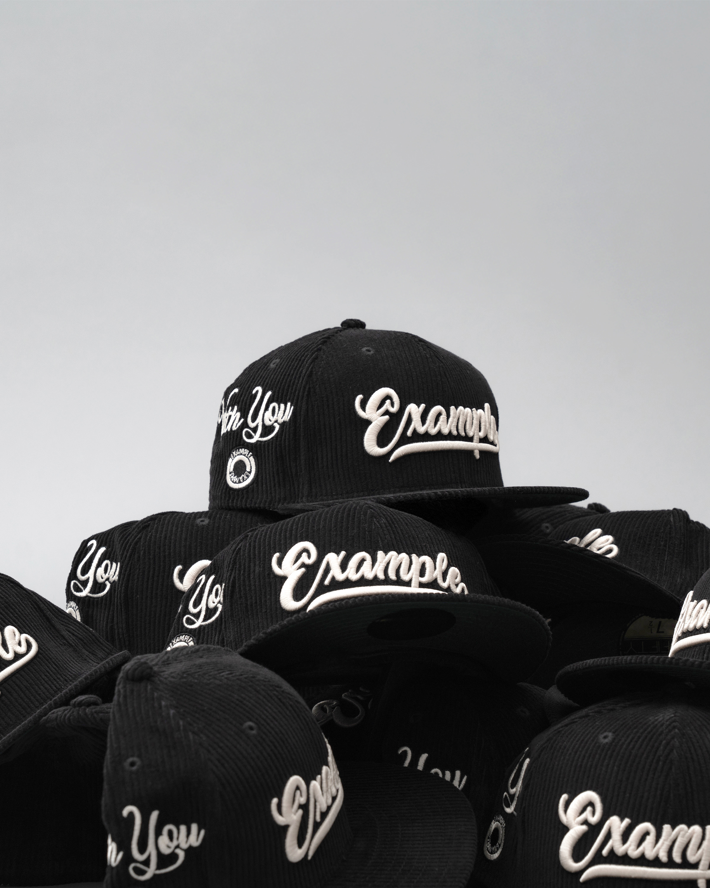 NEW ERA × EXAMPLE 59FIFTY CORDUROY / BLACK