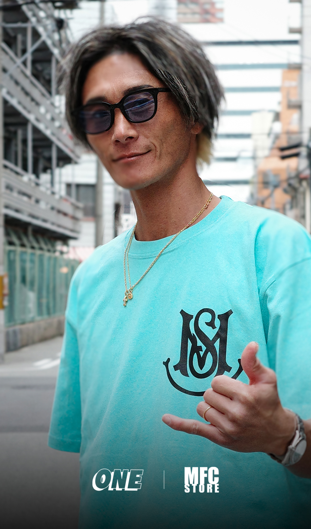 峰竜太ONE Tシャツ　XL ONE x MFC STORE