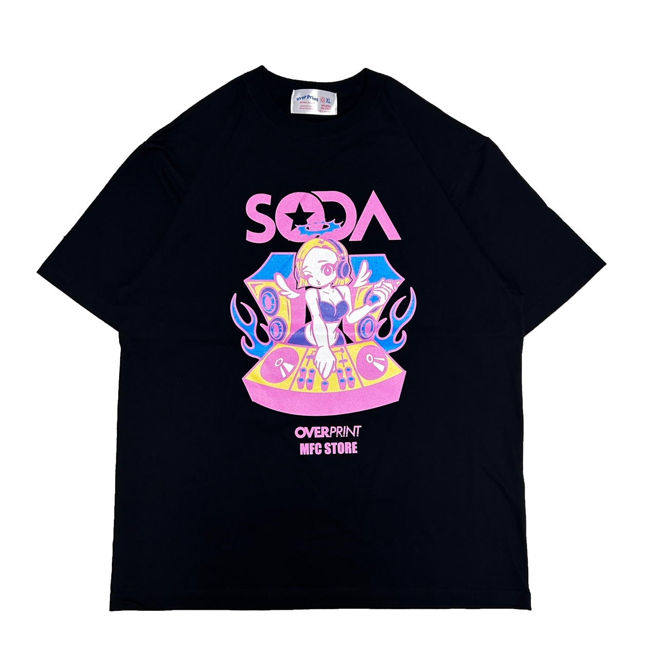 DJ SODA x over print x MFC STORE
