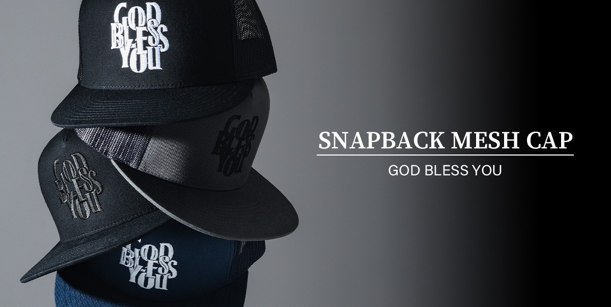 GOD BLESS YOU MESH CAP