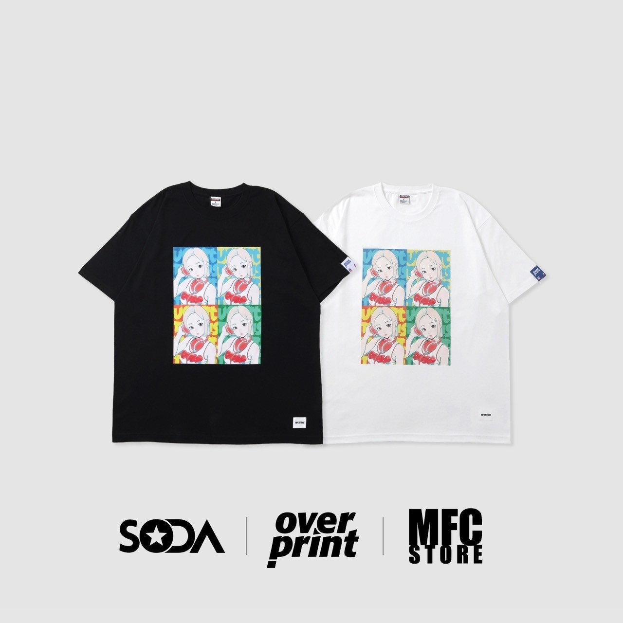 DJ SODA x over print x MFC STORE