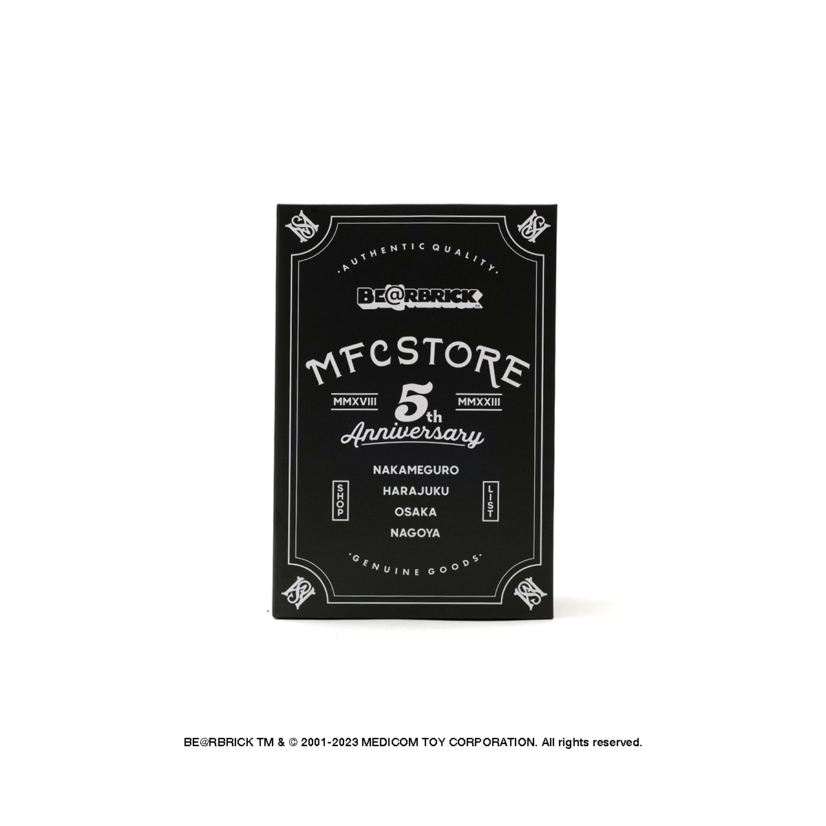 BE@RBRICK MFC STORE 5th Anniversary 100% & 400%