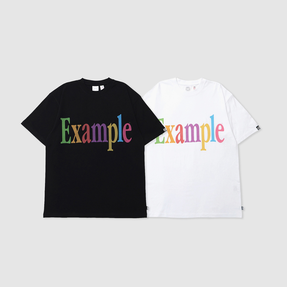 EXAMPLE COLORFUL S/S TEE