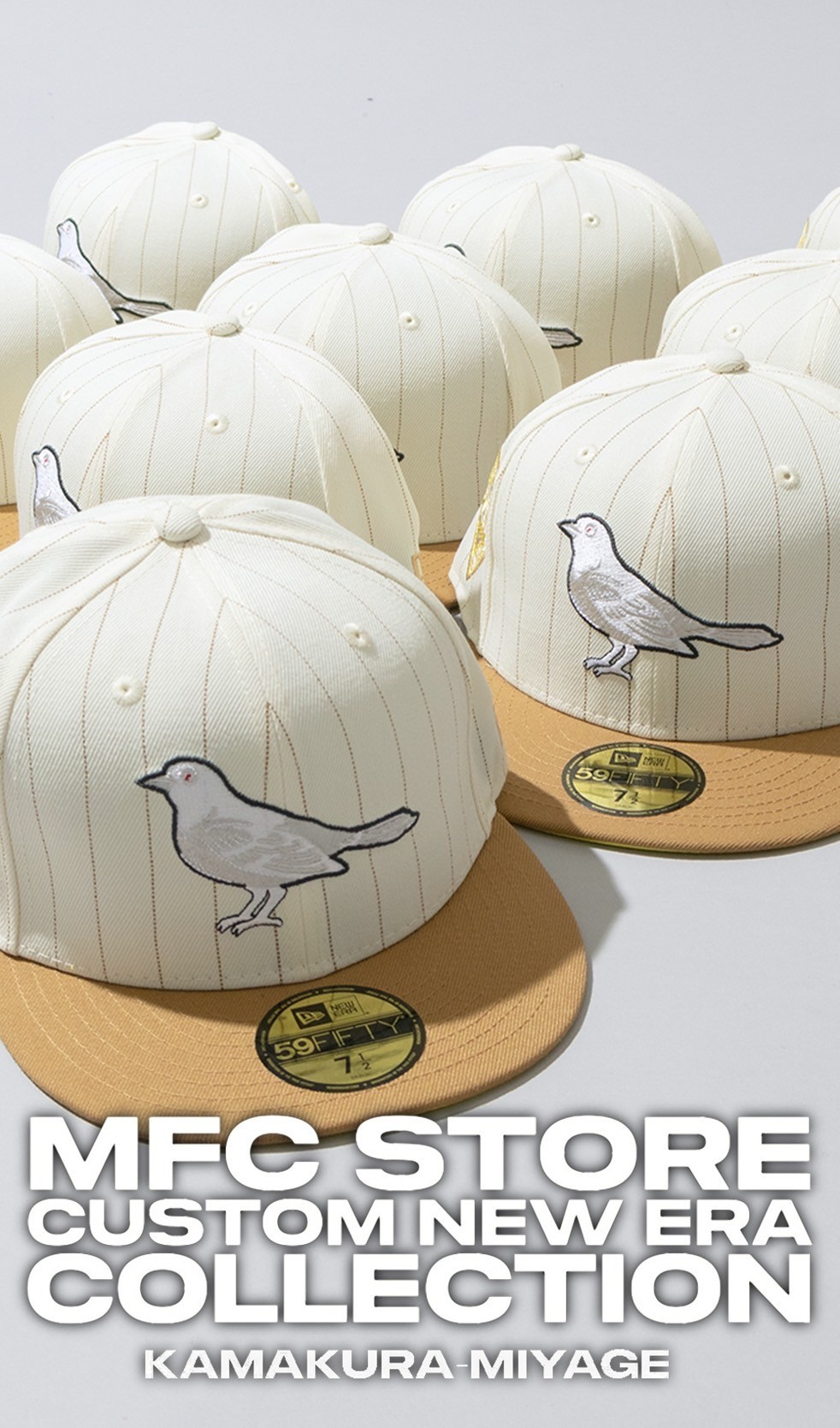 MFC STORE CUSTOM COLLECTION NEW ERA 59FIFTY “KAMAKURA-MIYAGE”