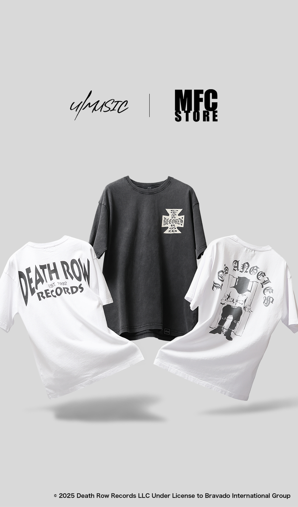 洋楽 Official U/MUSIC x MFC STORE Death Row Records