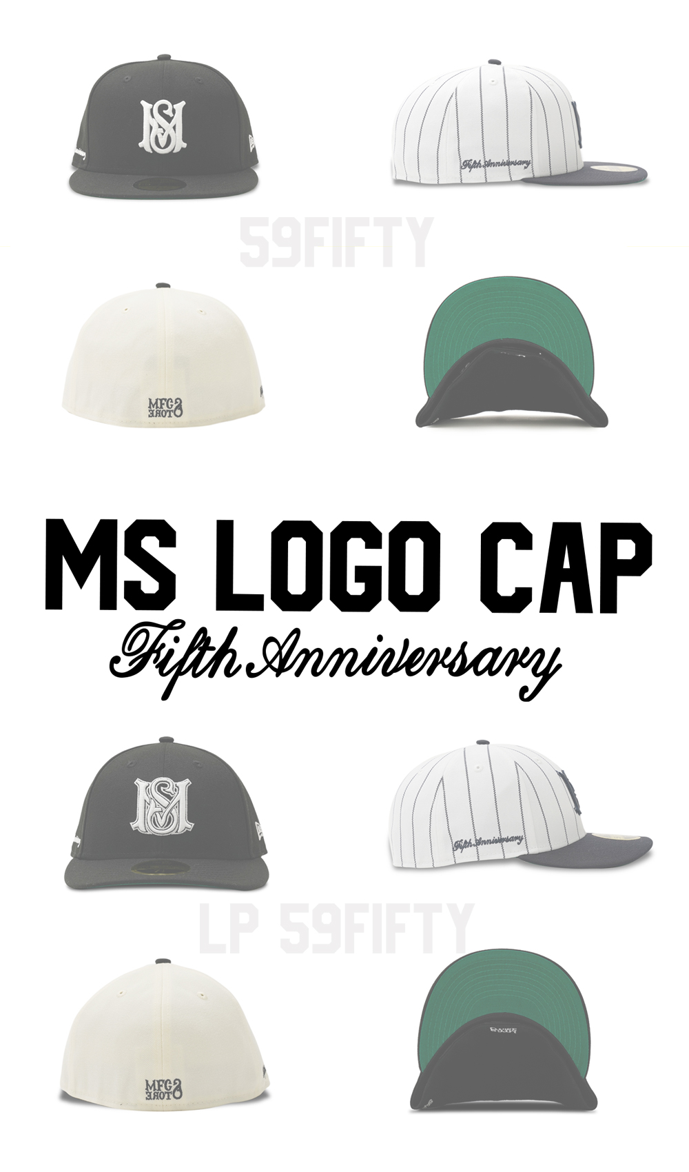 NEW ERA x MFC STORE 5th ANNIVERSARY MS LOGO CAP NEW ERA x MFC STORE 5th ANNIVERSARY MS LOGO CAP