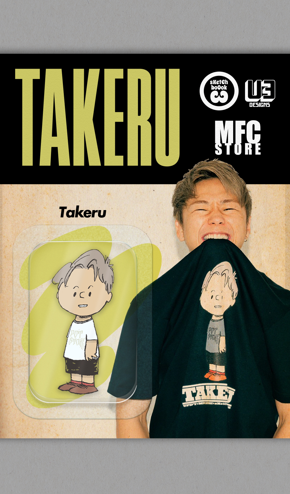武尊ページ 武尊 x sKetChboOok3&U3 x MFC STORE