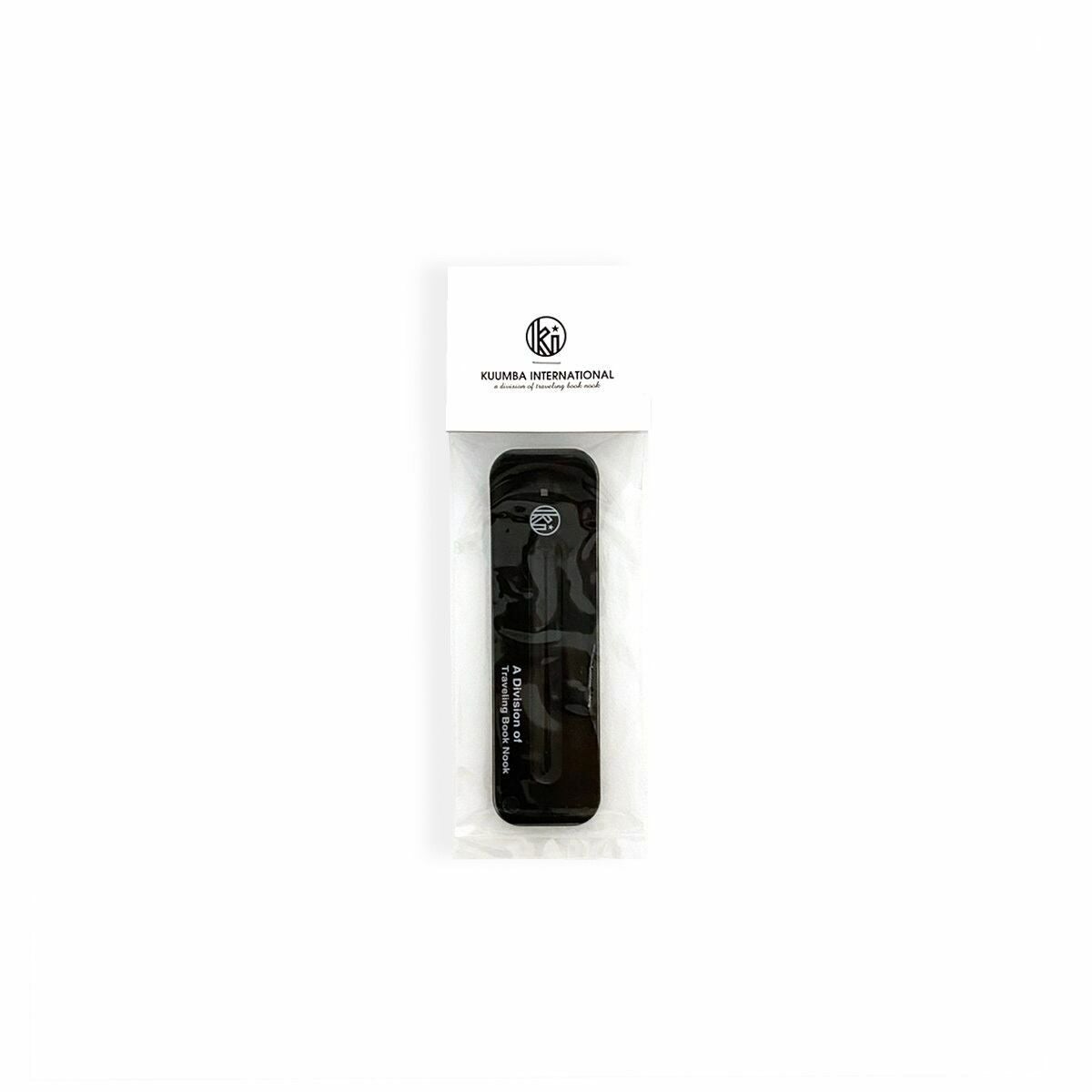 KUUMBA お香入れ ブラック ハンドル付き お問い合わせ商品】KUUMBA ACRYLIC INCENSE TRAY HOLDER / MINI SIZE
