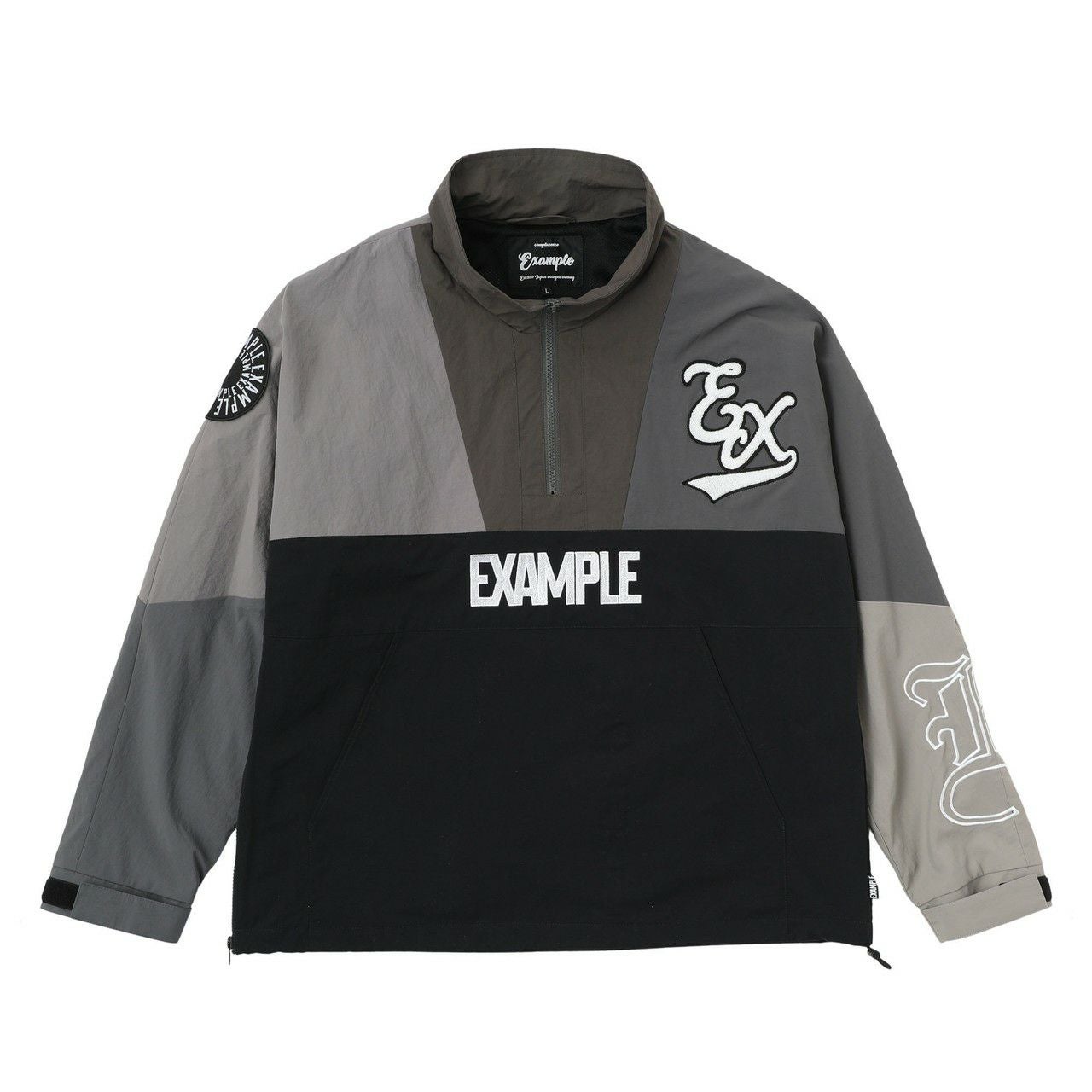 EXAMPLE NYLON MULTICOLORED HALFZIP ANORAK | MFC STORE OFFICIAL