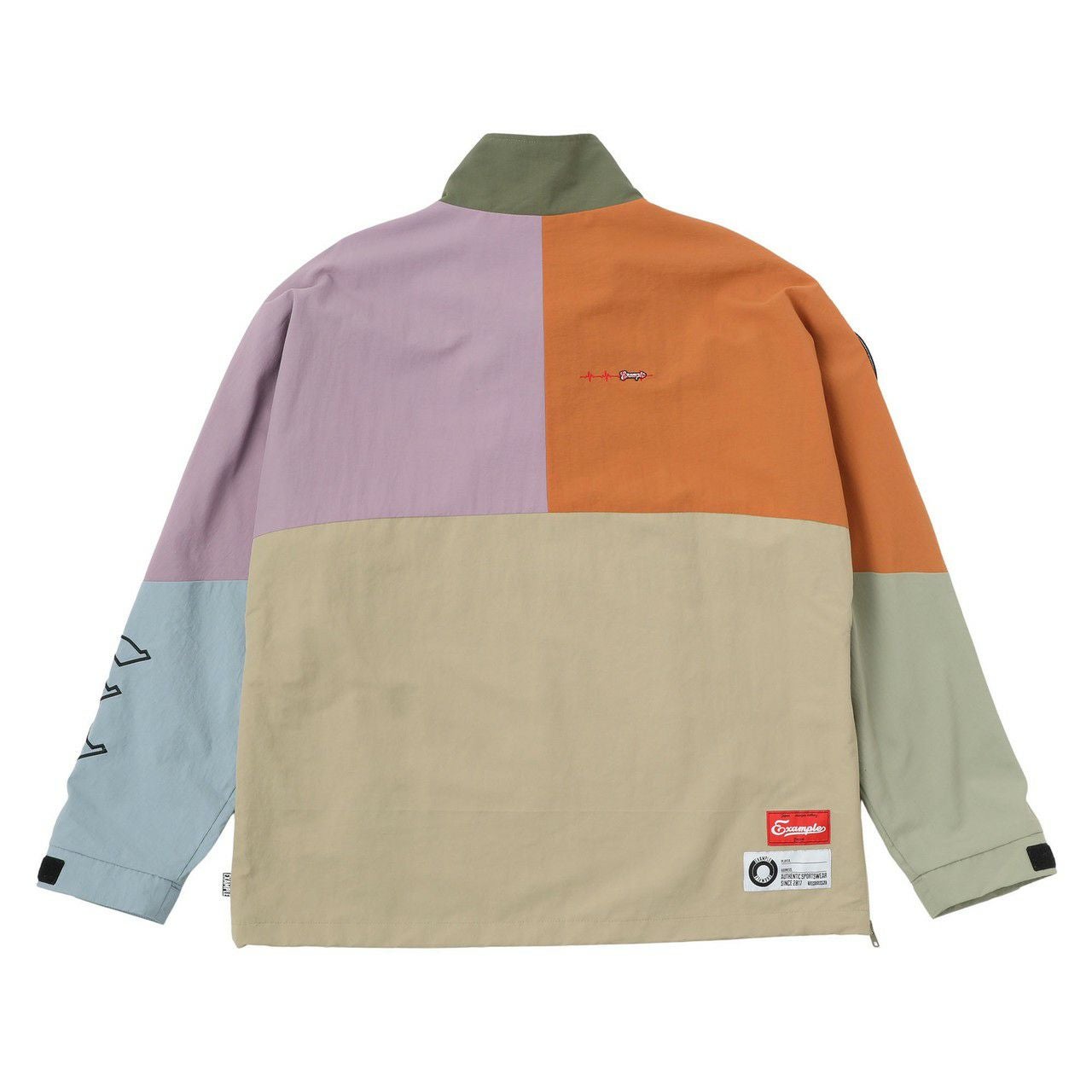 EXAMPLE NYLON MULTICOLORED HALFZIP ANORAK | MFC STORE OFFICIAL