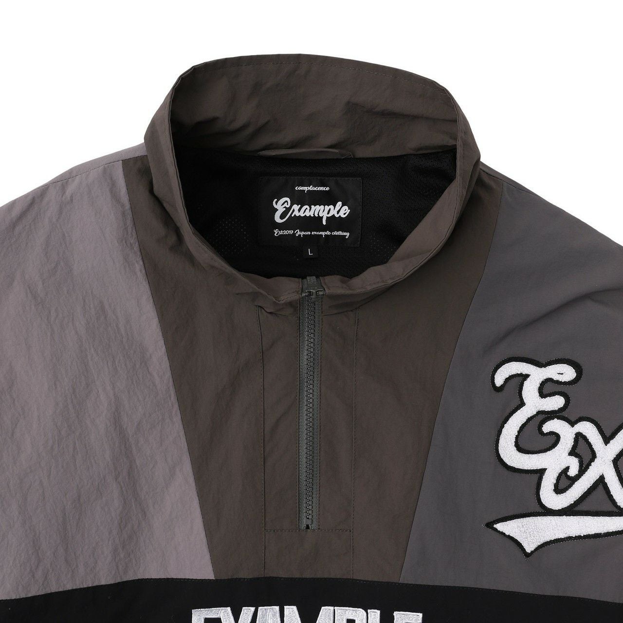 EXAMPLE NYLON MULTICOLORED HALFZIP ANORAK | MFC STORE OFFICIAL