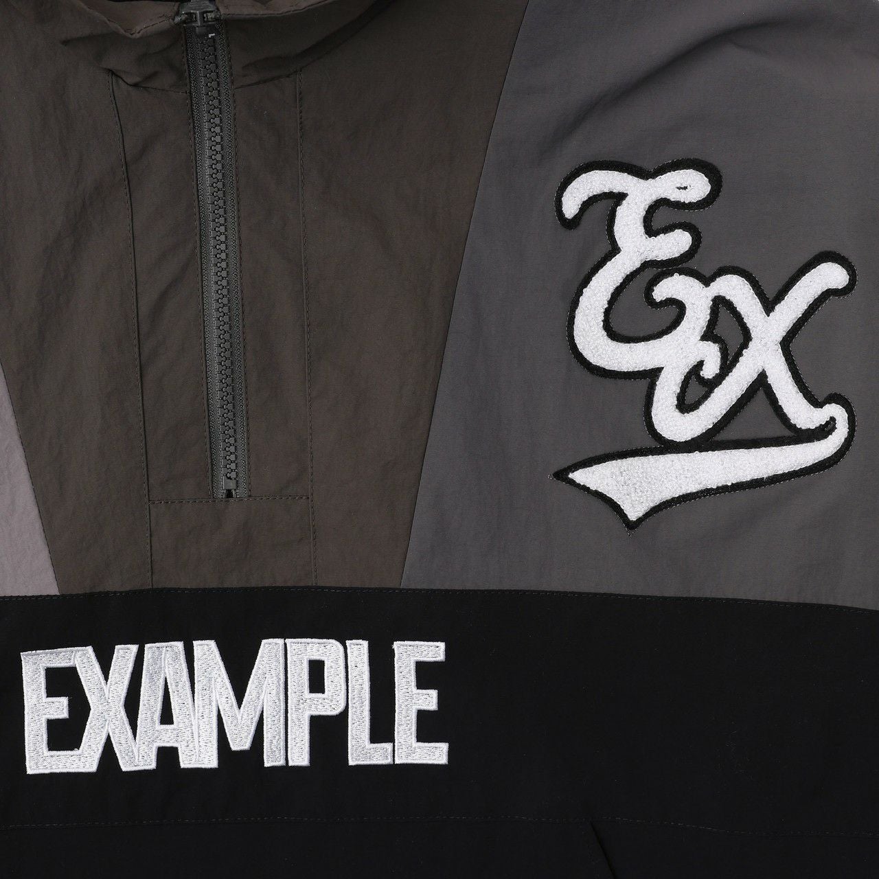 EXAMPLE NYLON MULTICOLORED HALFZIP ANORAK | MFC STORE OFFICIAL