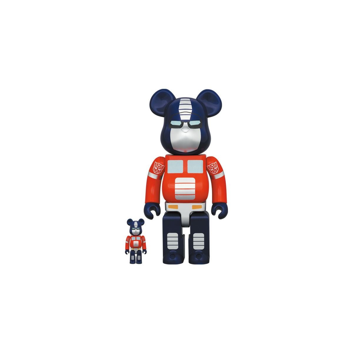 BE@RBRICK OPTIMUS PRIME 100％ & 400％