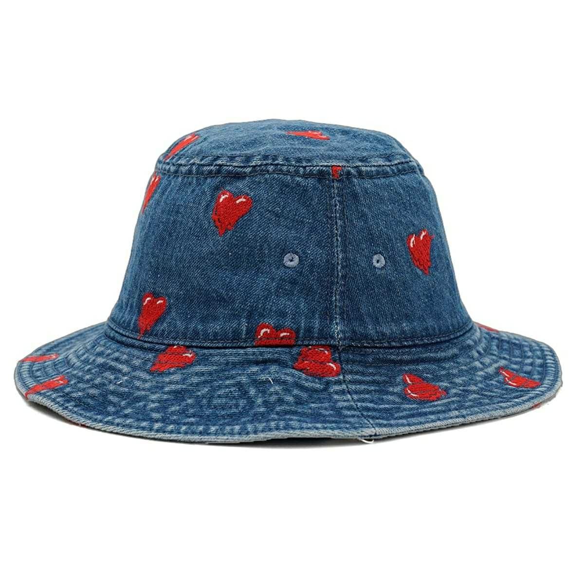 【美品】売切品Emotionally Unavailable バケットハット EMOTIONALLY UNAVAILABLE DENIM LOGO BUCKET HAT | MFC STORE OFFICIAL