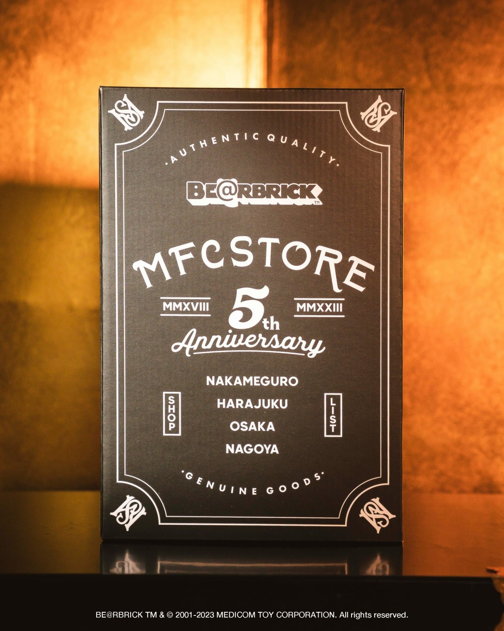 MFC STORE ベアブリック 大小セット BE@RBRICK MFC STORE 5th Anniversary 100% & 400% | MFC STORE