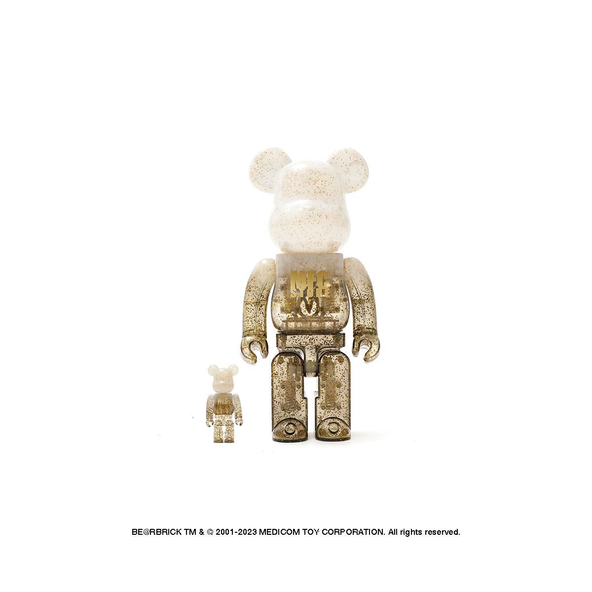 MFC STORE ベアブリック 大小セット BE@RBRICK MFC STORE 5th Anniversary 100% & 400%