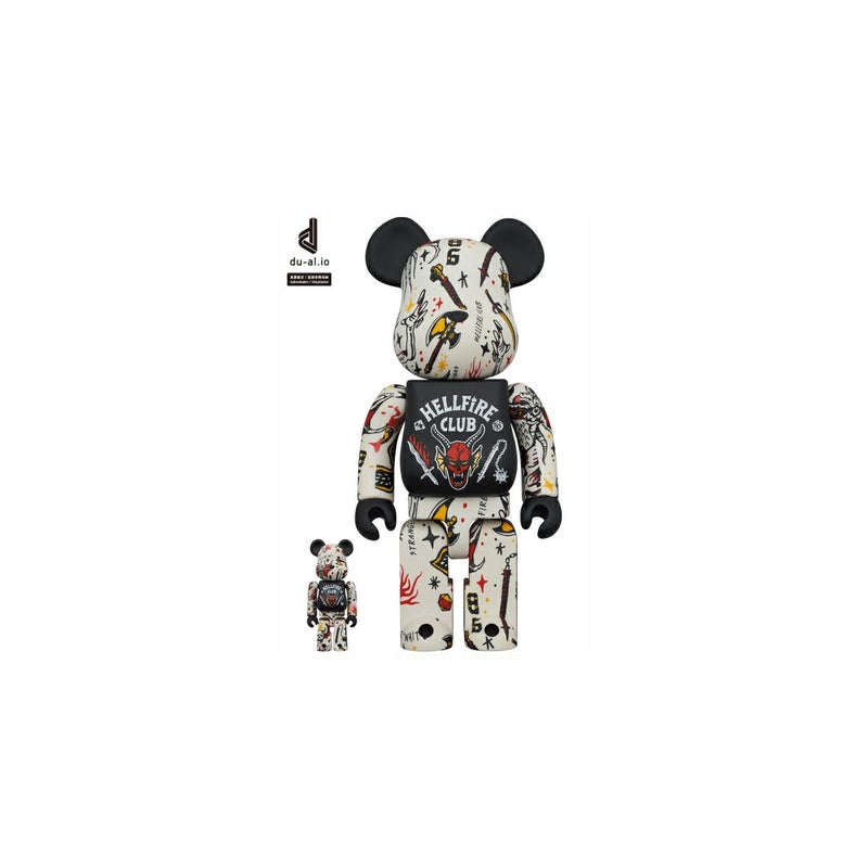 お問い合わせ商品】BE@RBRICK Stranger Things Hellfire Club 100 