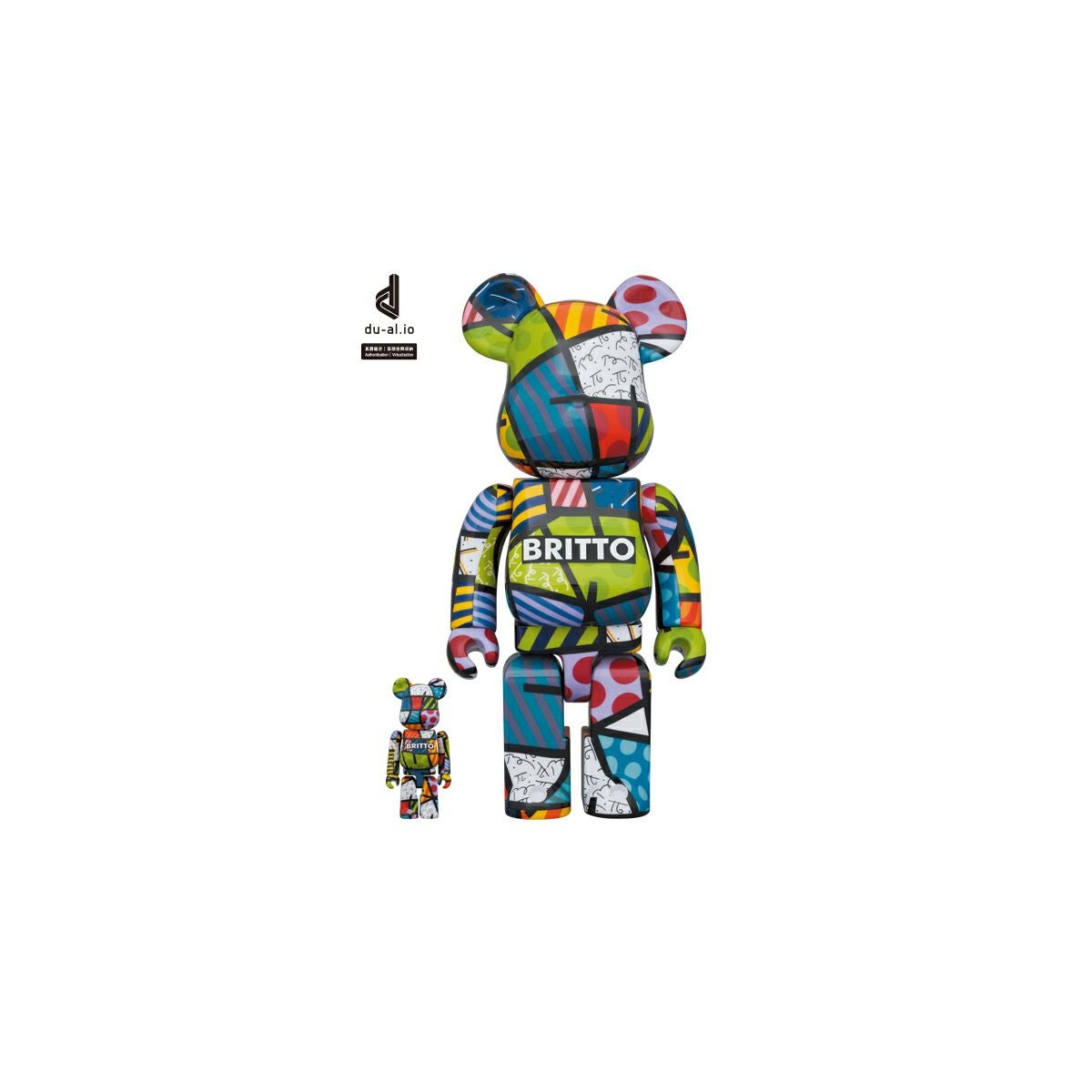 お問い合わせ商品】BE@RBRICK BE@RBRICK Romero Britto 100％ & 400