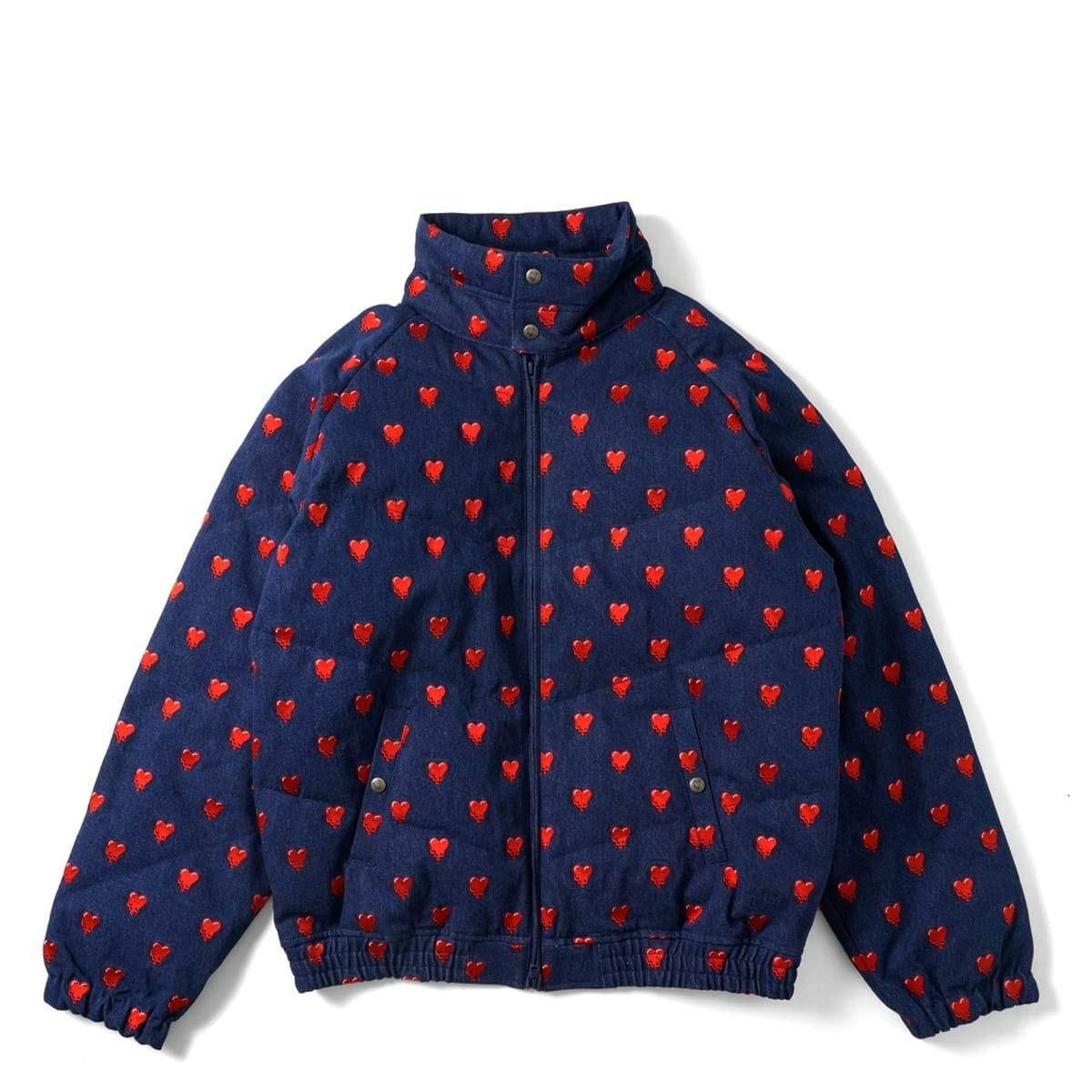 EMOTIONALLY UNAVAILABLE HEART LOGO DOWN JACKET | MFC STORE