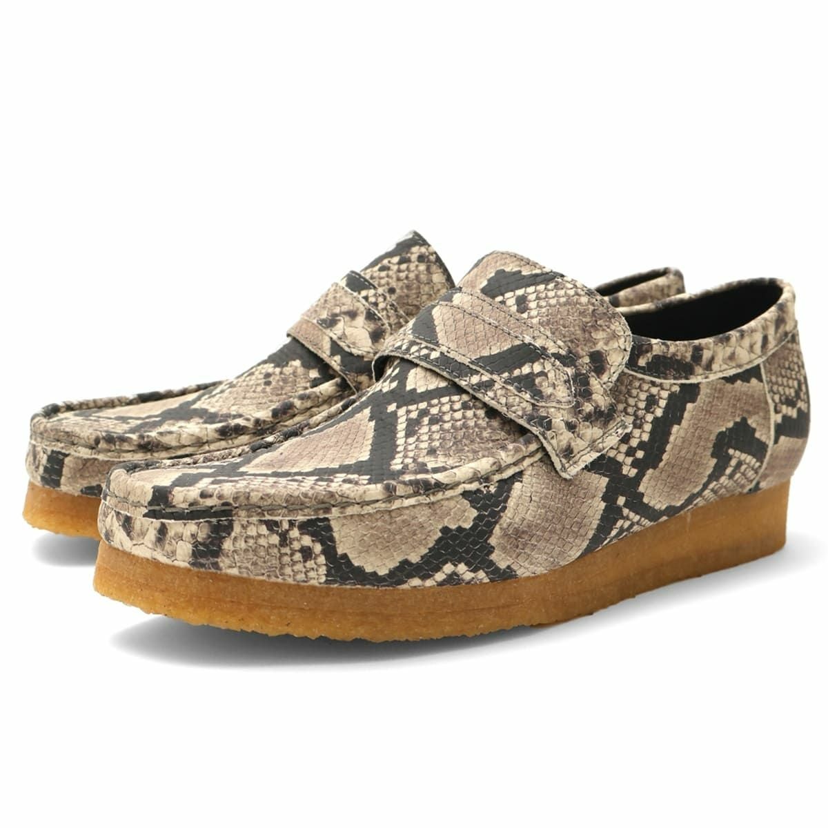 Clarks WallabeeLoafer Grey Snake Lea / 26179151 | MFC STORE Clarks WallabeeLoafer Grey Snake Lea / 26179151 | MFC STORE