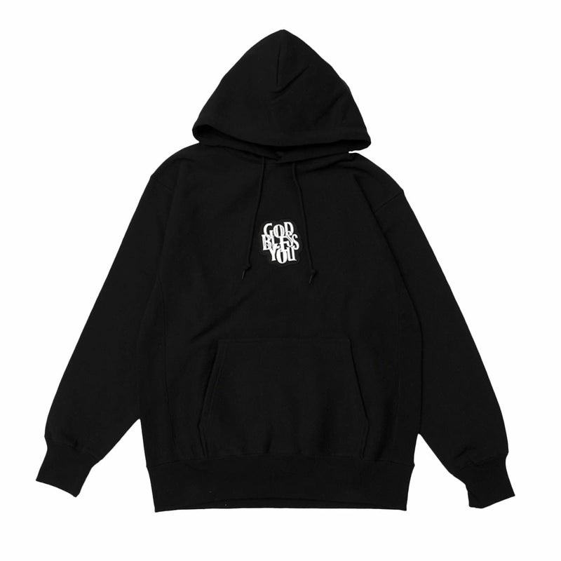 GOD BLESS YOU LOGO PATCH PULLOVER HOODIE | MFC STORE OFFICIAL 