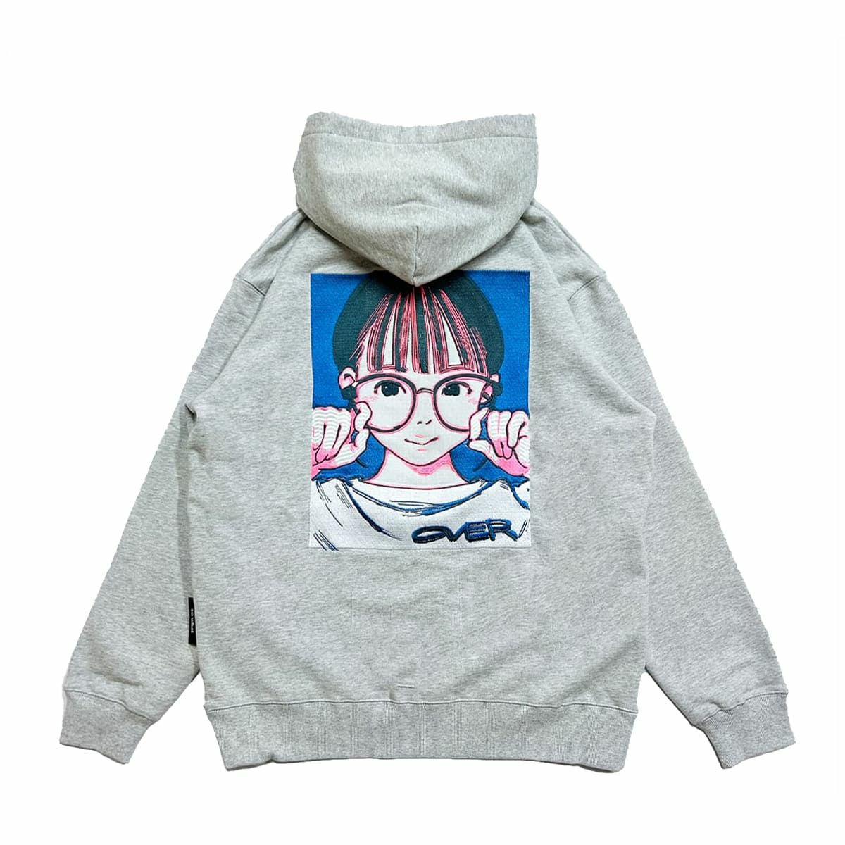 お問い合わせ商品】over print POP ART Hoodie Ver16(blue EMB) ＆TOY