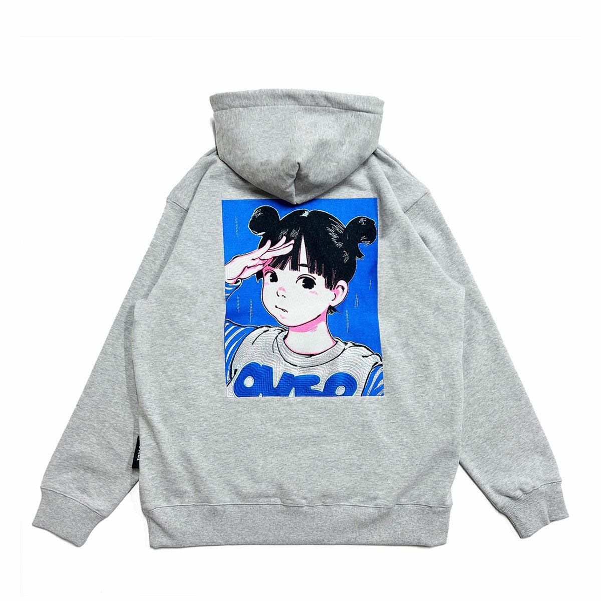 お問い合わせ商品】over print POP ART Hoodie Ver19(blue EMB) ＆TOY