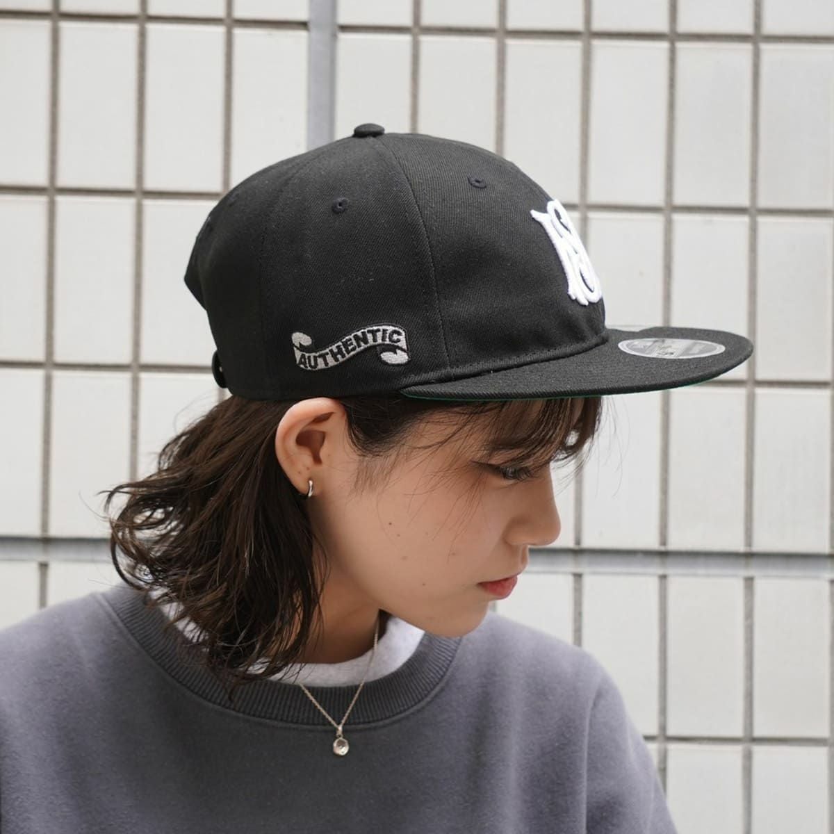 ER Emma 25SS ORIGINAL LOGO CAP コットン ブラック NEW ERA x MFC STORE ORIGINAL RC950 MS LOGO CAP 【25SS】 | MFC