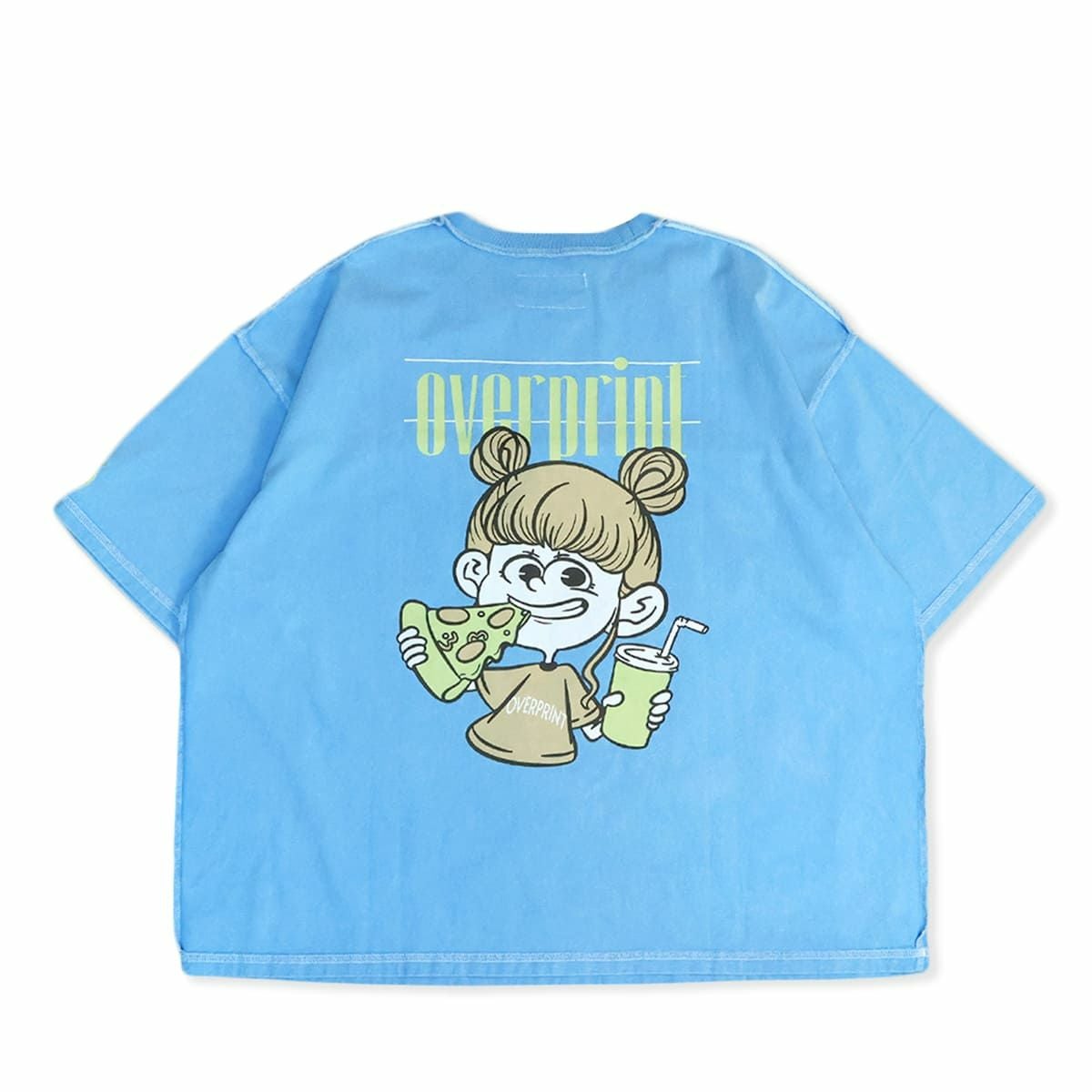 over print pigment PIZZA Tee 【25SS】 | MFC STORE OFFICIAL ONLINESTORE