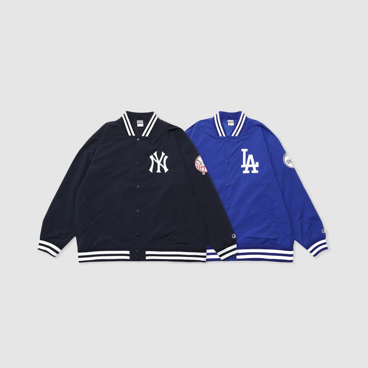 Fanatics MLB NEW YORK YANKEES LOGO NYLON STADIUM JACKET 【25AW