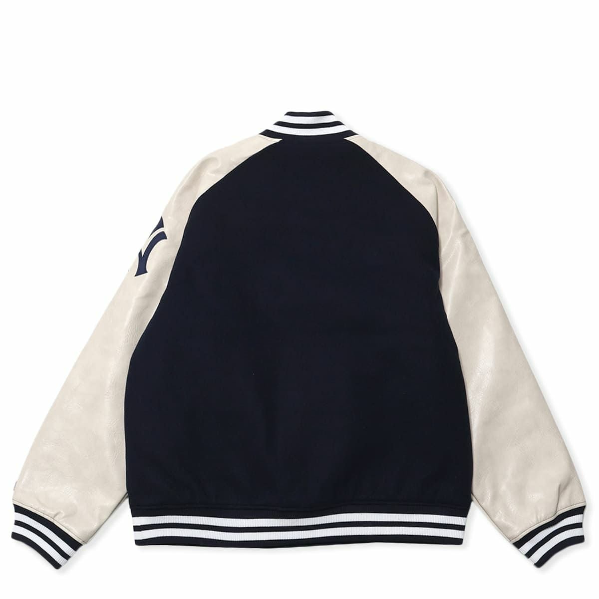 Fanatics MLB NEW YORK YANKEES LOGO MELTON STADIUM JACKET 【25AW