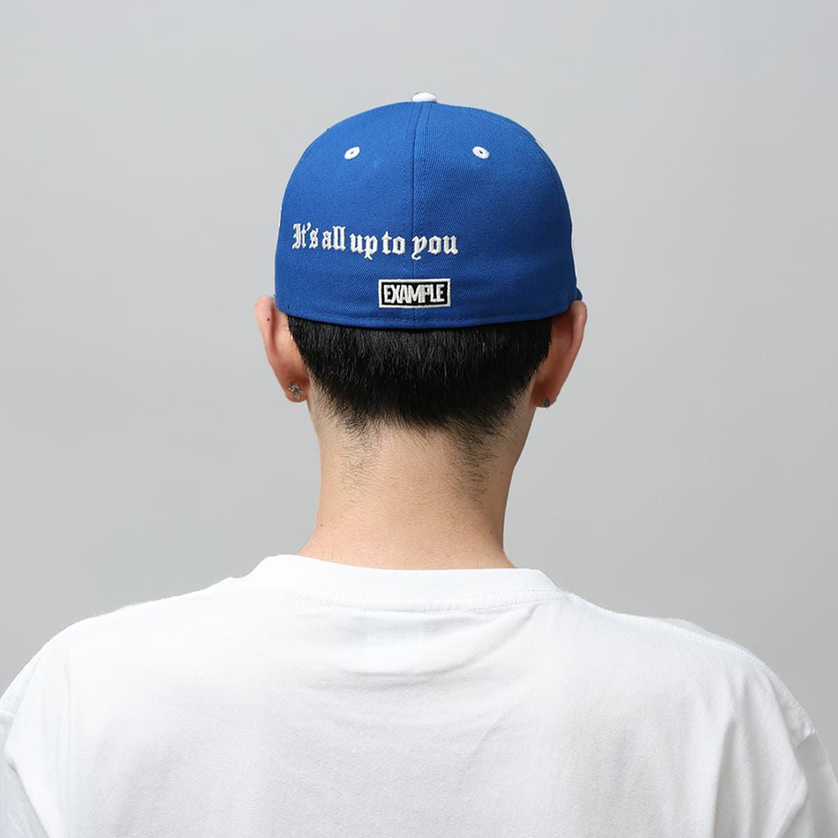 NEW ERA × EXAMPLE 59FIFTY OE LOGO CAP / BLUE | MFC STORE OFFICIAL