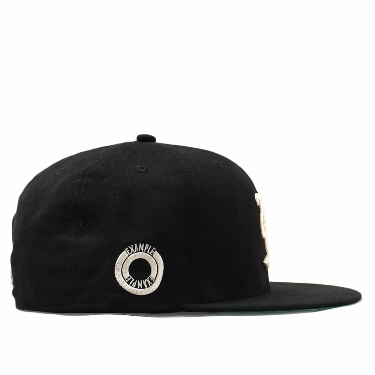 NEW ERA × EXAMPLE 59FIFTY COLLEGE EX LOGO SUEDE CAP / BLACK | MFC