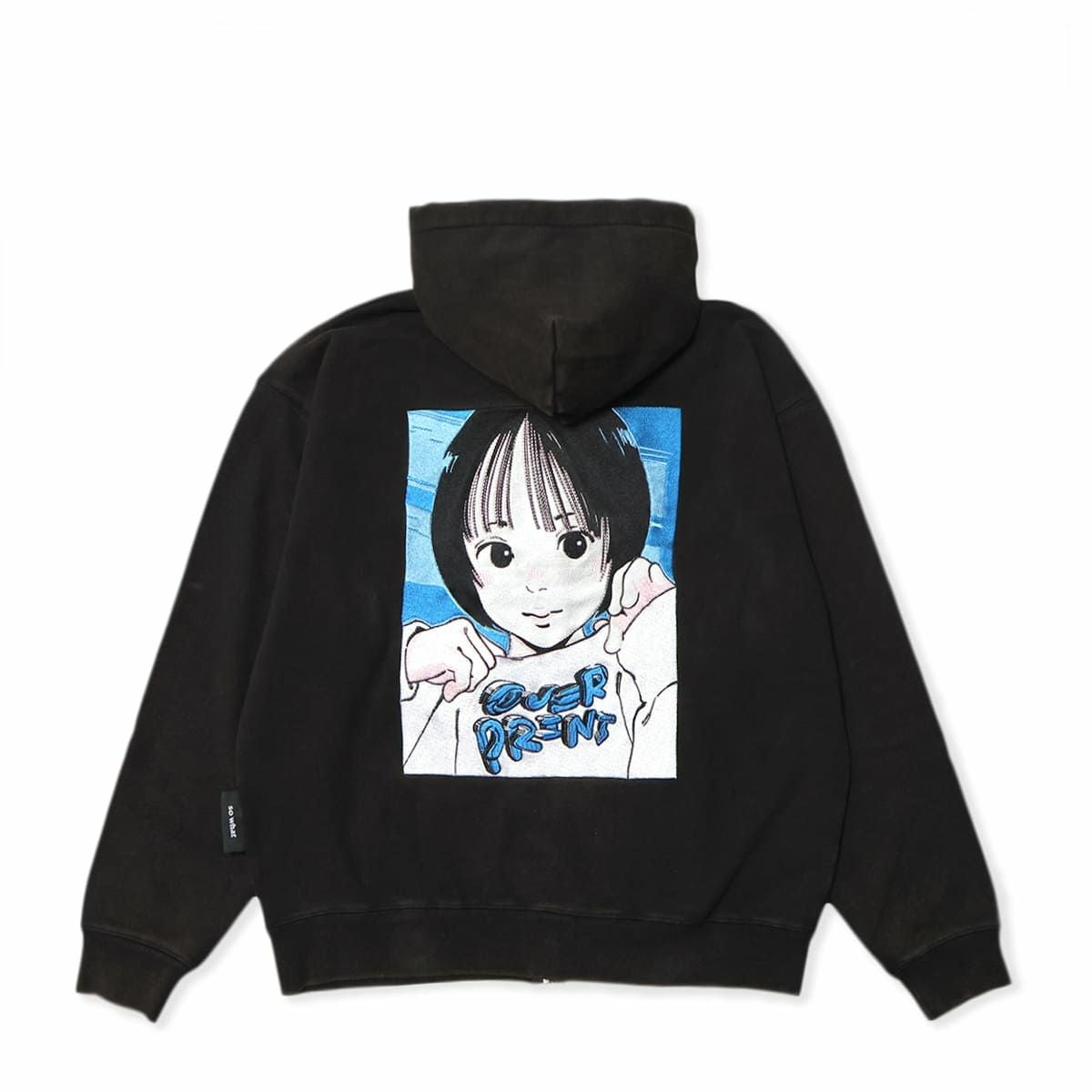 over print POP ART Hoodie ver2  blueパーカー OVER PRINT – SOLE.POOL Overprint POP ART Hoodie ver2(blue)Lサイズ