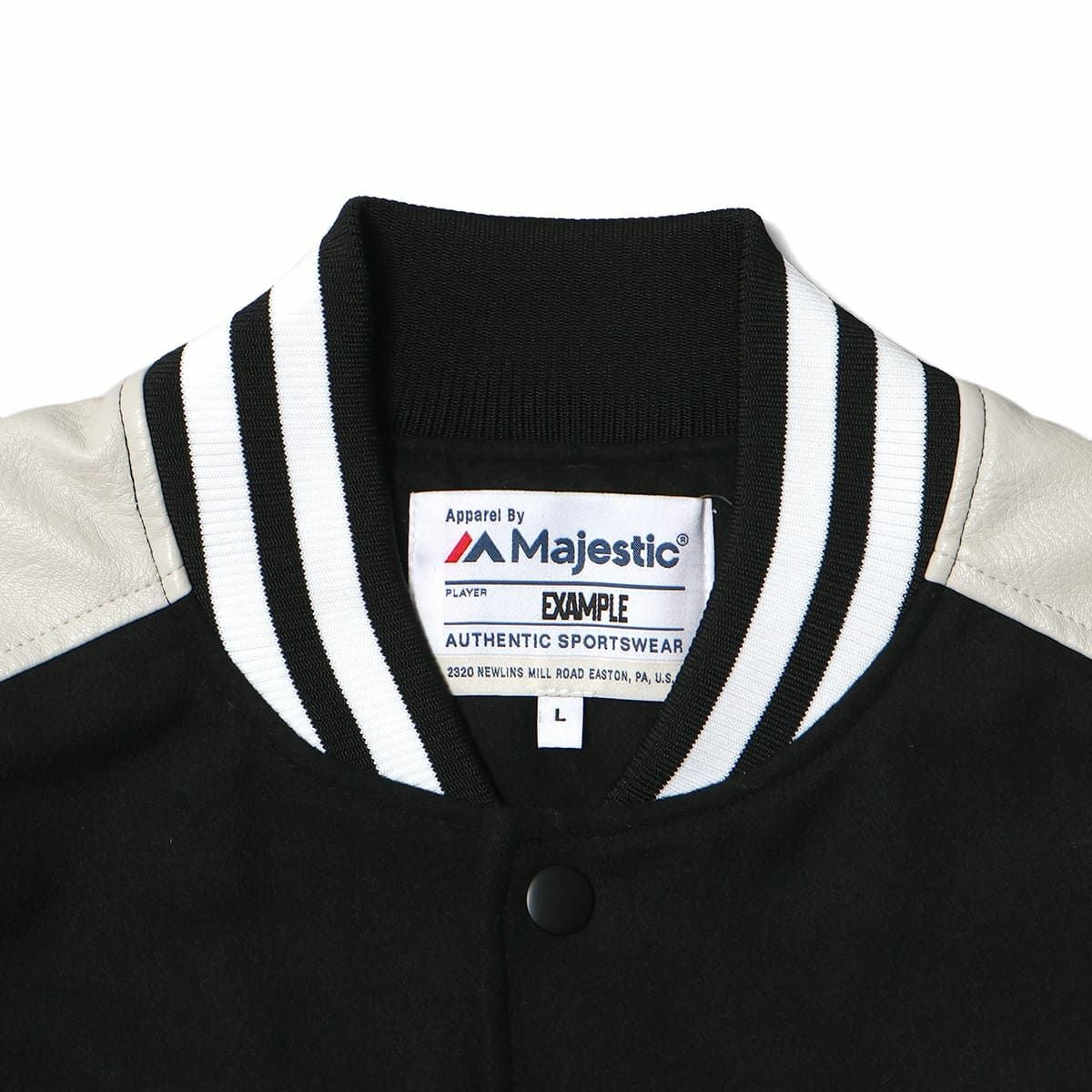MAJESTIC x EXAMPLE VARSITY JACKET | MFC STORE OFFICIAL ONLINESTORE