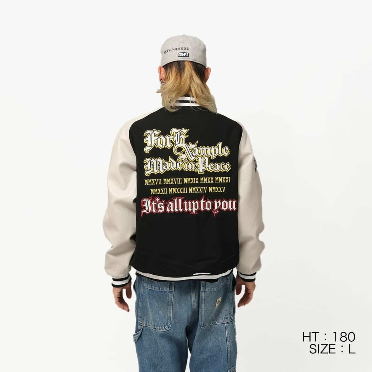 MAJESTIC x EXAMPLE VARSITY JACKET | MFC STORE OFFICIAL ONLINESTORE