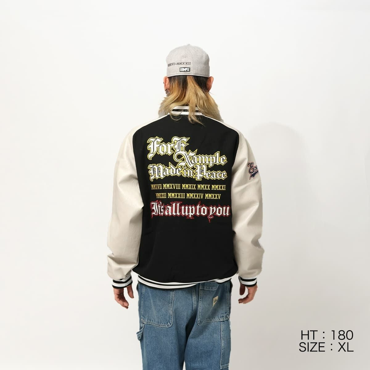 MAJESTIC x EXAMPLE VARSITY JACKET | MFC STORE OFFICIAL ONLINESTORE