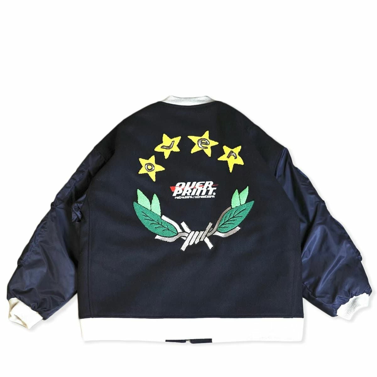 over print Melton MA-1 jacket 【25AW】 | MFC STORE OFFICIAL