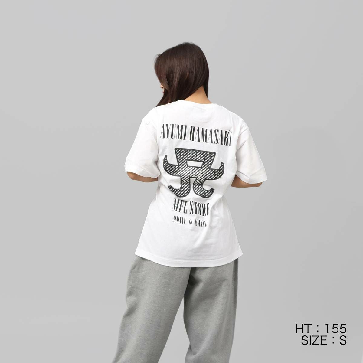 新品 未開封 XXL 浜崎あゆみ 2025 サマーグッズ Tシャツ ホワイト ayumi hamasaki × MFC STORE ARTIST TEE Design by YUGO / mfcha25aw
