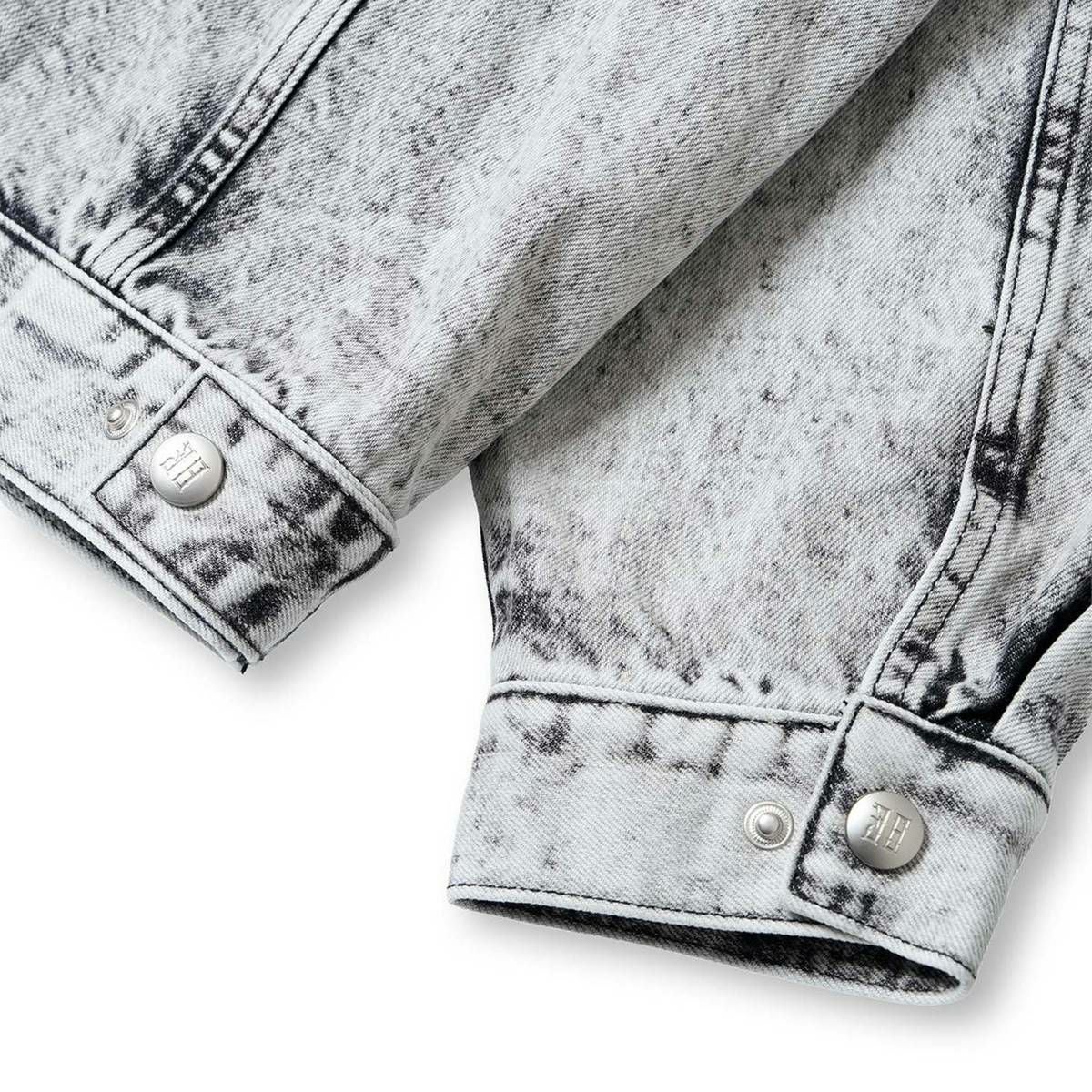 Super green SG Collarless denim jacket | MFC STORE OFFICIAL