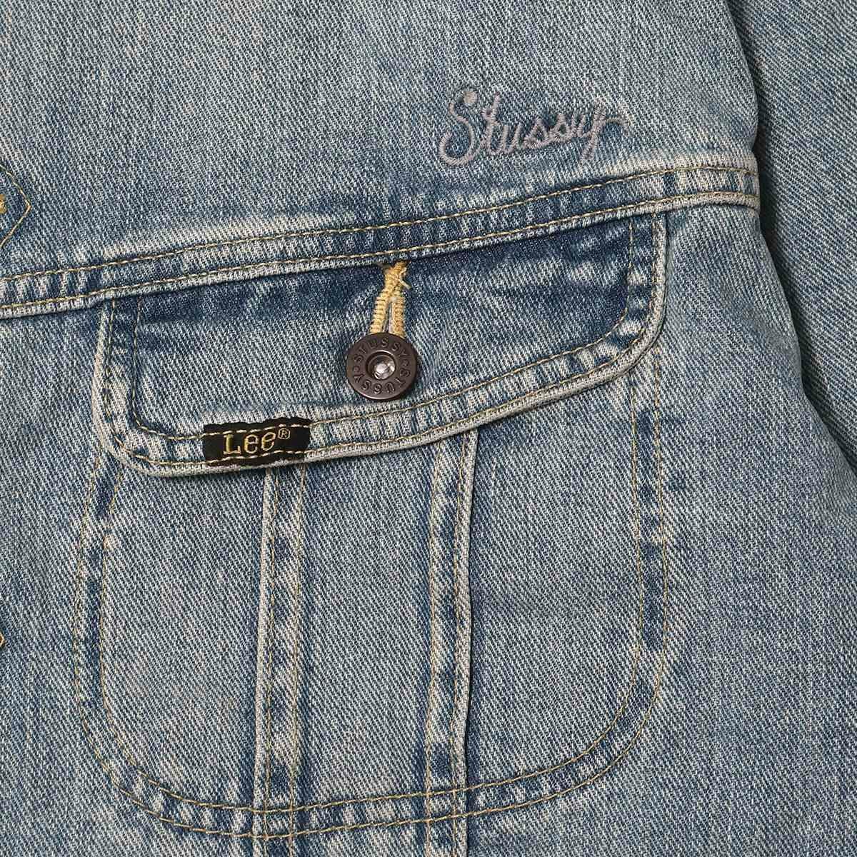 Stussy Lee-Collaboration Storm-Rider Denim Jacket BLUE | MFC STORE
