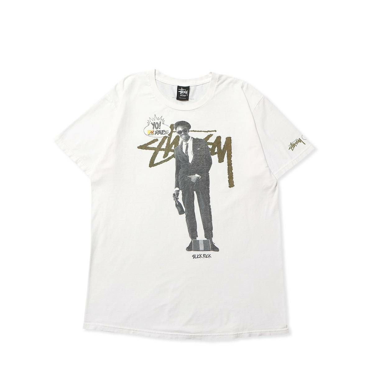 Stussy slick rick 2011 tシャツ L Stussy MTV Collaboration SLICK RICK TEE WHITE / STS1854 | MFC
