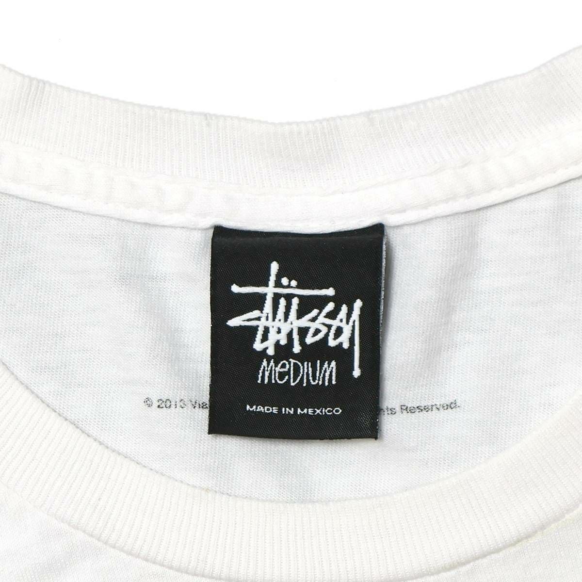 Stussy MTV Collaboration SLICK RICK TEE WHITE / STS1854 | MFC