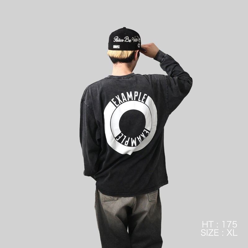 EXAMPLE ROUND LOGO L/S TEE | MFC STORE OFFICIAL ONLINESTORE