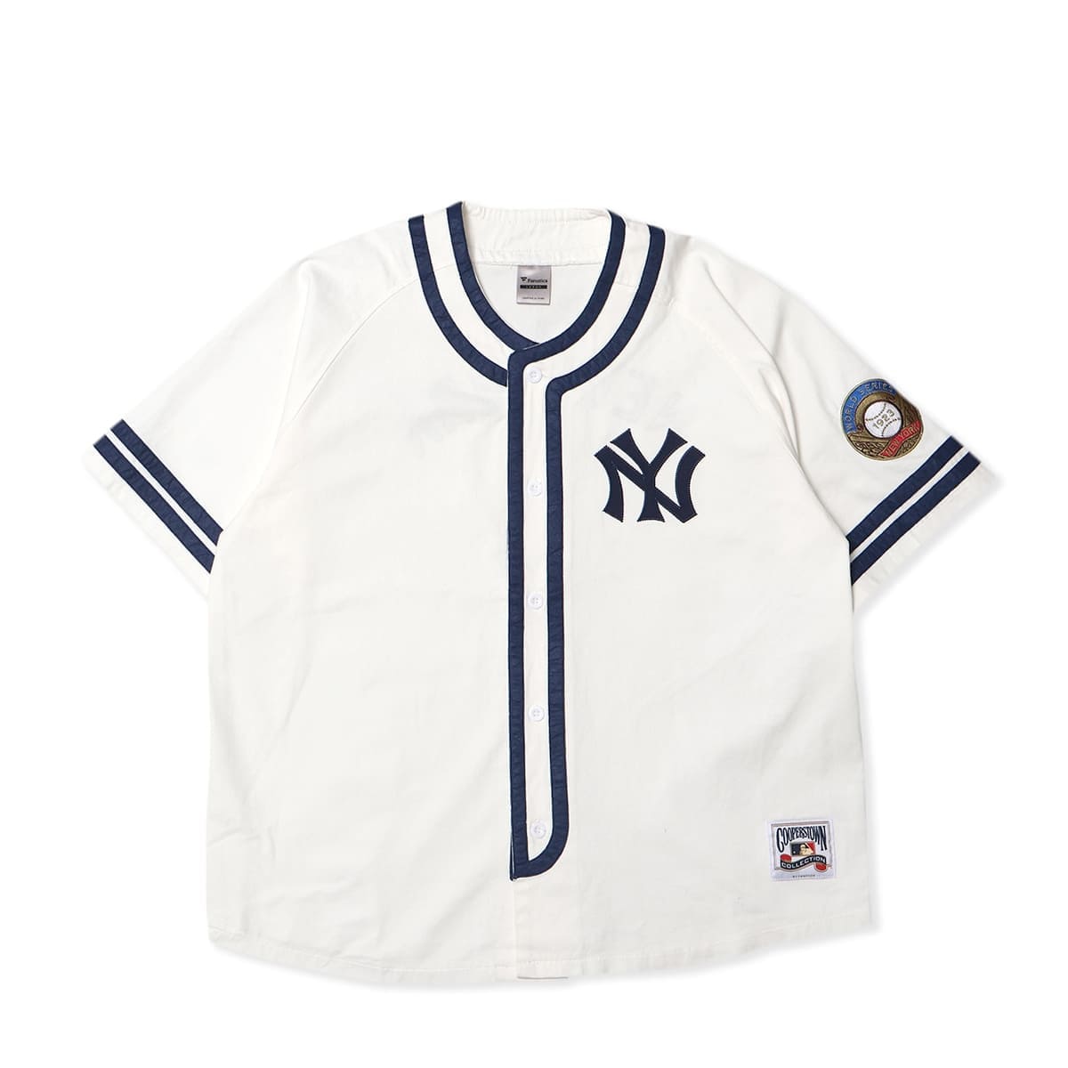Fanatics MLB NEW YORK YANKEES COOPERSTOWN BASEBALL SHIRT 【26SS